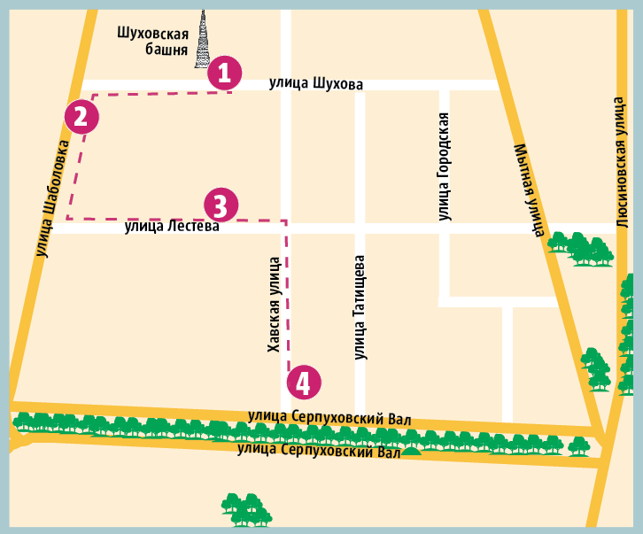 Карта маршрута. Фото "Metro"