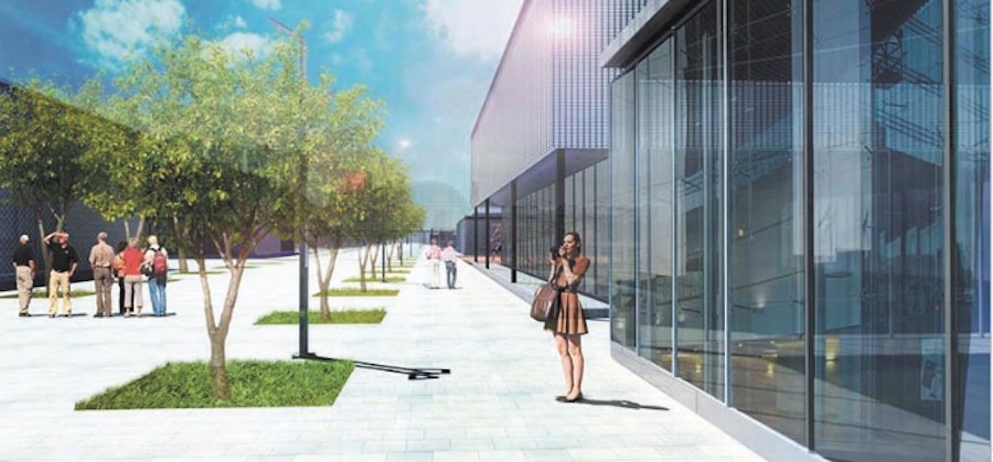 Центральная площадь парка «Ходынское поле». Фото Изображение предоставлено архбюро Kleinewelt Architekten