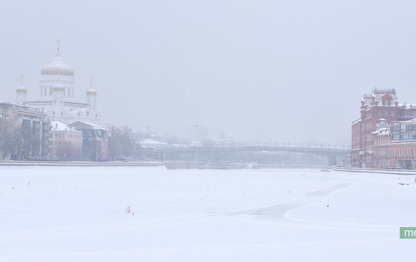 МЧС предупреждает москвичей о морозах до - 28 градусов