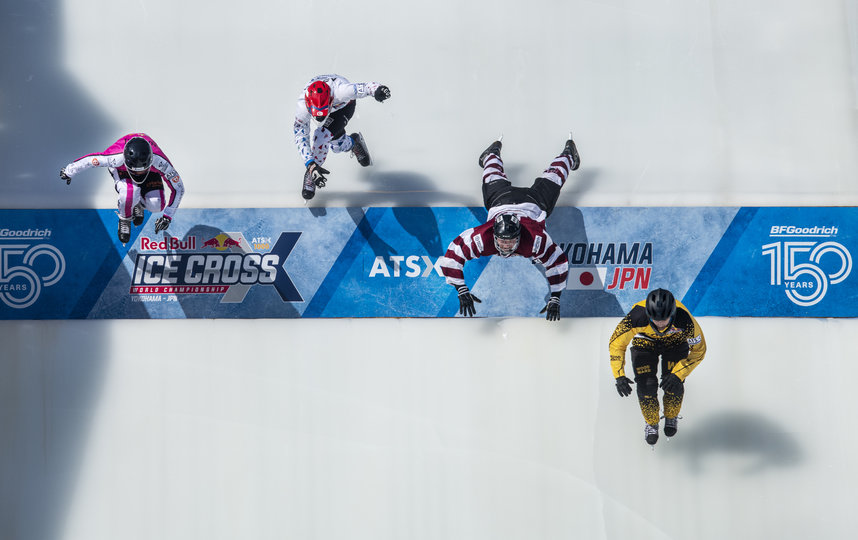 Чемпионат мира по скоростному спуску на коньках Red Bull Ice Cross: что ждать от этапа в Йокогаме