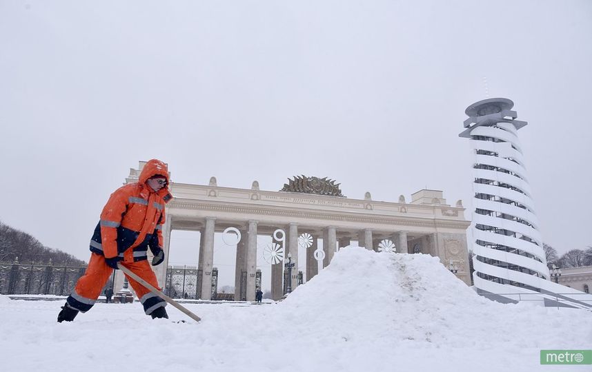 Мощнейший снегопад идёт на Москву: Выпадет до 50 см снега