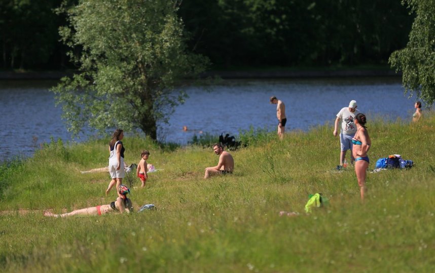 Открытие пляжного сезона в Подмосковье. Фото Василий Кузьмичёнок