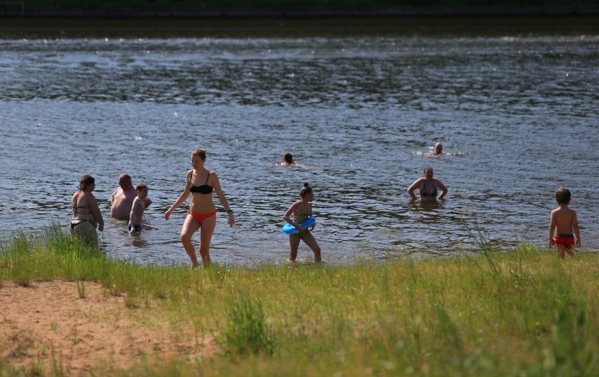 Открытие пляжного сезона в Подмосковье. Фото Василий Кузьмичёнок