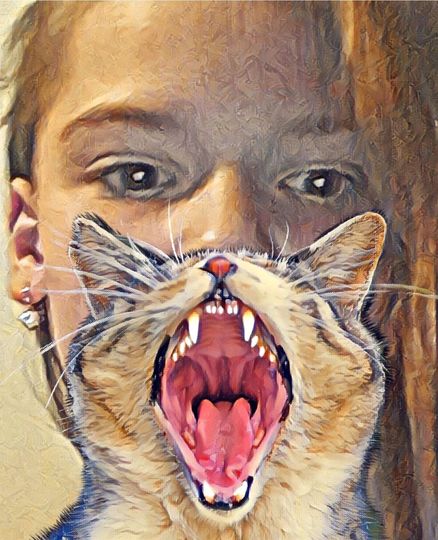 Девочка Софья со своей любимицей Матильдой! Фото Наташа