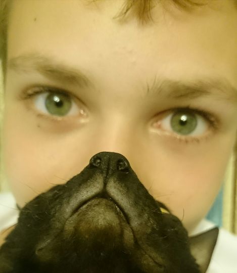 Макар и кот Хазар. Фото Ольга