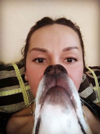Борода из любимой собачки Тесси. Фото Татьяна