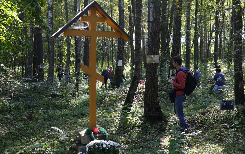 Бывший спецобъект НКВД "Коммунарка", где захоронены 6609 человек. Их расстреляли в эпоху Большого террора. Фото Василий Кузьмичёнок