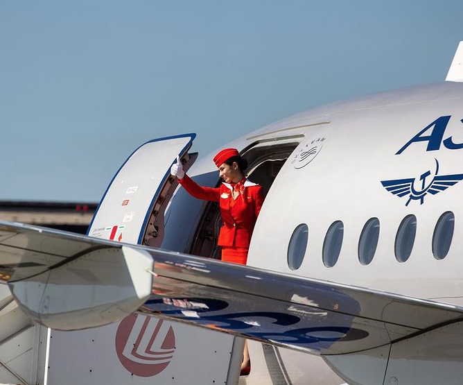Винный авиарейс. Фото Скриншот Instagram: @aeroflot