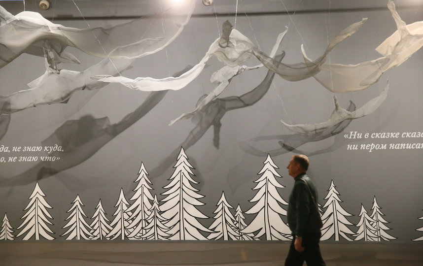 В Москве открылась масштабная выставка "Русская сказка. От Васнецова до сих пор". Фото Василий Кузьмичёнок