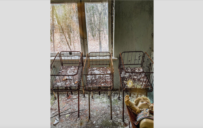 Город-призрак и его застывшие объекты. Фото Скриншот Instagram: @zavpro_