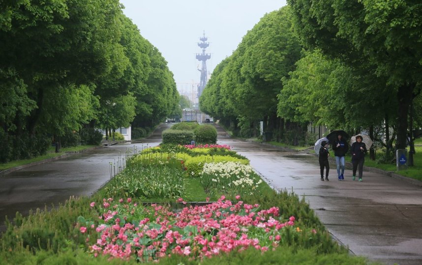Москвичи отправились гулять на улицы. Фото Василий Кузьмичёнок