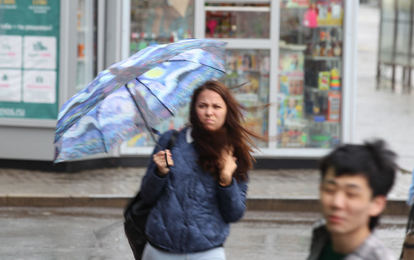В Москве снова обещают ветер и дождь. Фото Василий Кузьмичёнок
