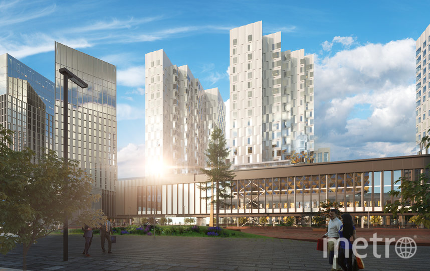 На кровле дома высадили растения. Фото предоставлено пресс-службой Москомархитектуры, "Metro"