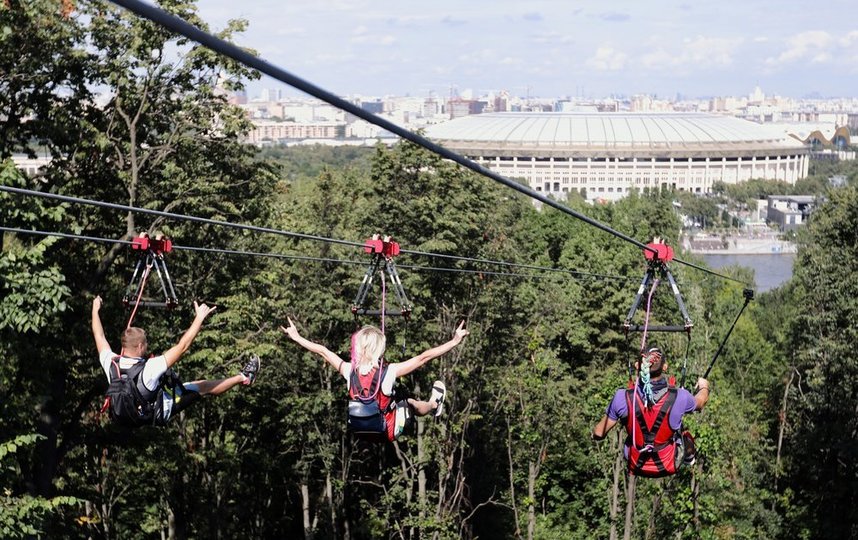 Любители экстрима смогут развить скорость до 60 километров в час. Фото АГН "Москва" | Зыков Кирилл