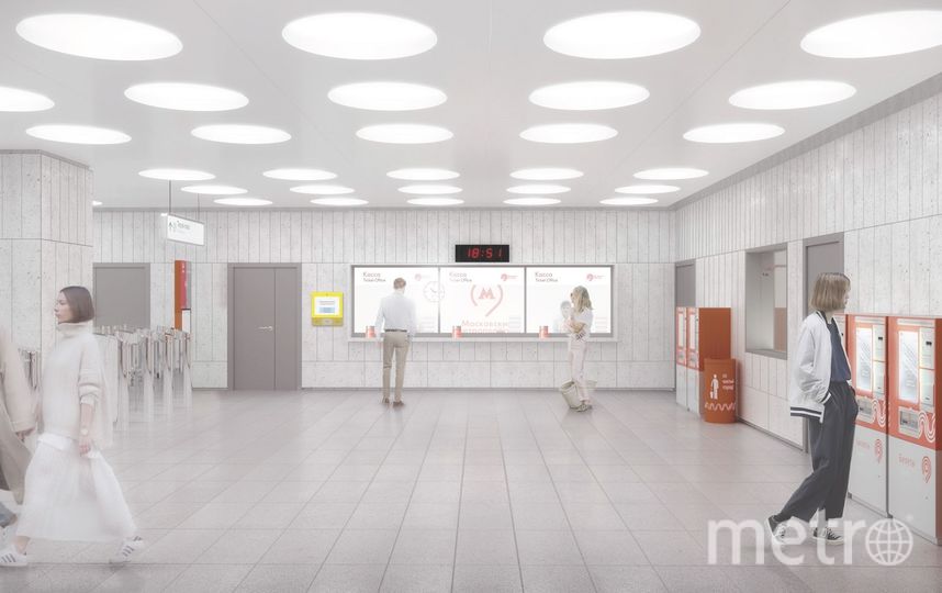 Проект. Фото Buromoscow, предоставлено пресс-службой Москомархитектуры, "Metro"