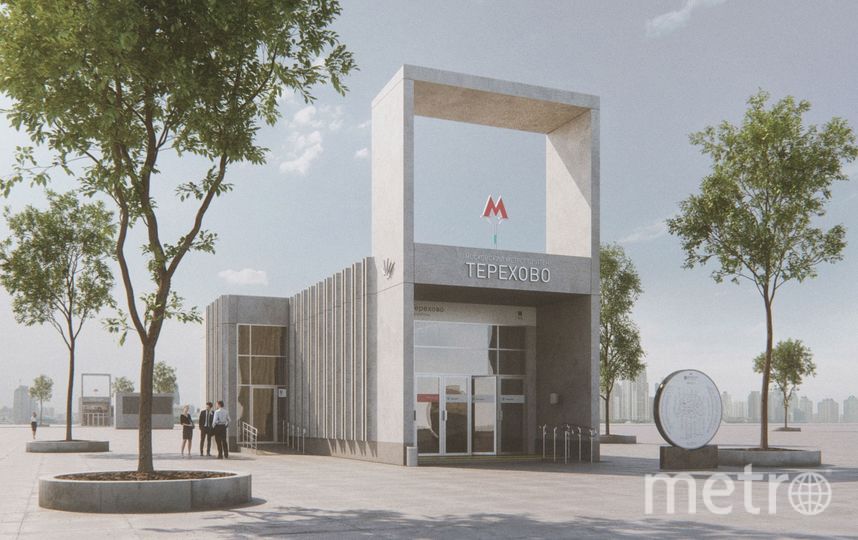 Проект. Фото Buromoscow, предоставлено пресс-службой Москомархитектуры, "Metro"