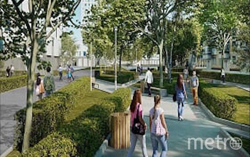 Кварталы 798, 800 района Пресненский. Фото предоставлено пресс-службой Москомархитектуры, "Metro"