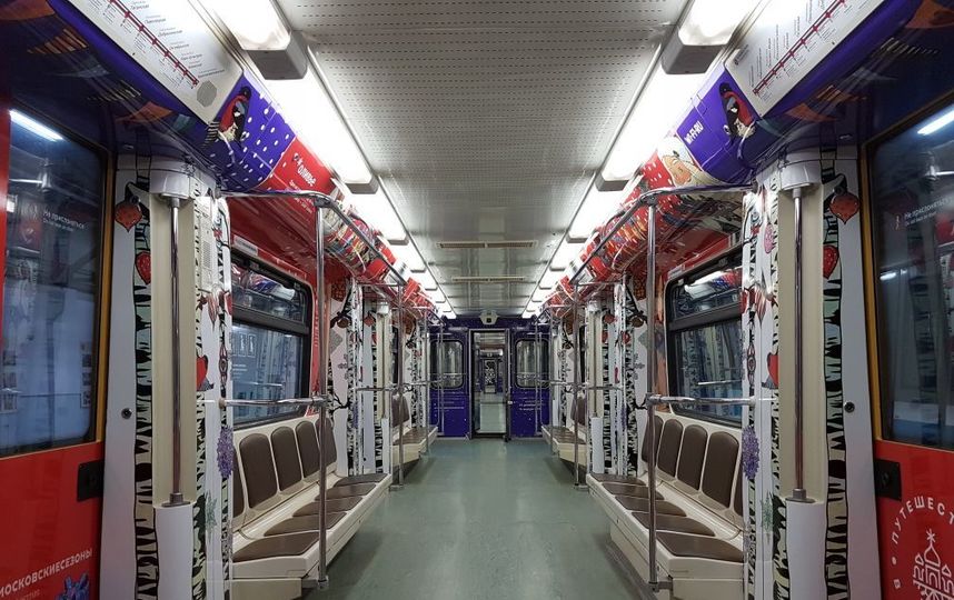 Новогоднее поздравление Путина прозвучит на МЦК и в метро Москвы. Фото Василий Кузьмичёнок