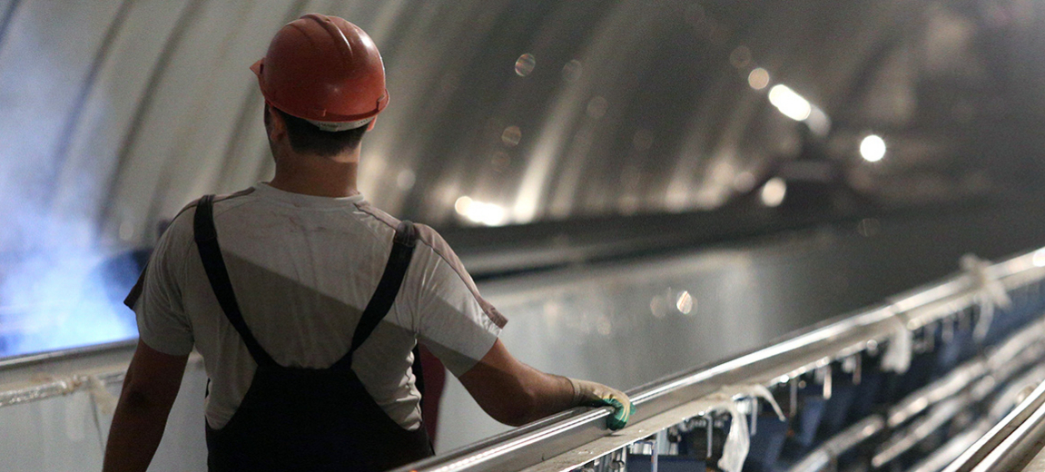 Строительство станций. Фото mos.ru