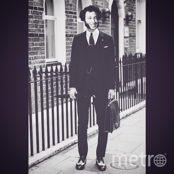 У Александра Сергеевича Пушкина теперь тоже есть аккаунт в Сети. Фото предоставил Карен Багдасарян, "Metro"