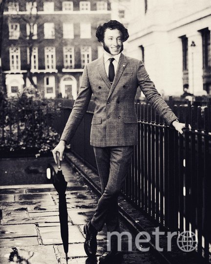 У Александра Сергеевича Пушкина теперь тоже есть аккаунт в Сети. Фото предоставил Карен Багдасарян, "Metro"