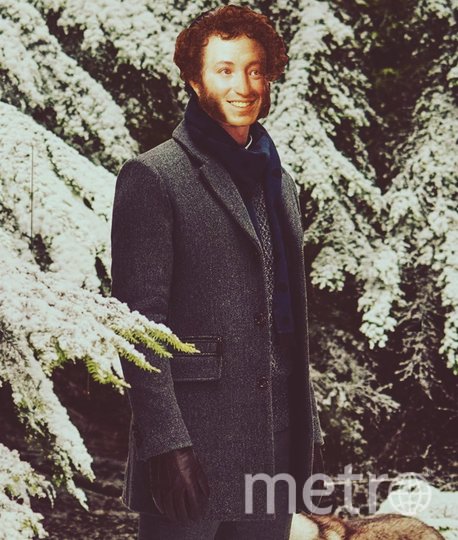 У Александра Сергеевича Пушкина теперь тоже есть аккаунт в Сети. Фото предоставил Карен Багдасарян, "Metro"