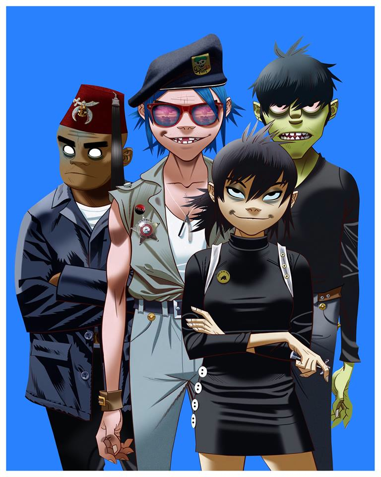 Gorillaz. Фото COURTESY