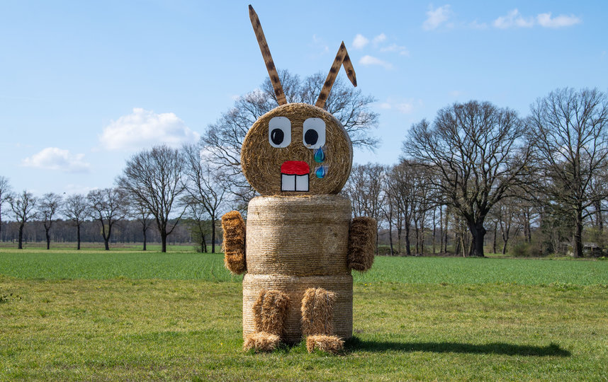 Грустный пасхальный кролик. Фото Getty