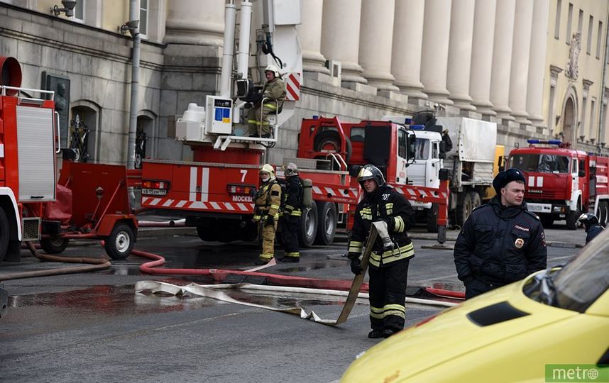 Пожар произошёл в православном храме на юго-западе Москвы
