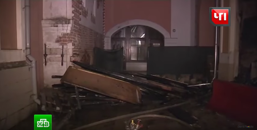 Место происшествия. Фото Скриншот Youtube