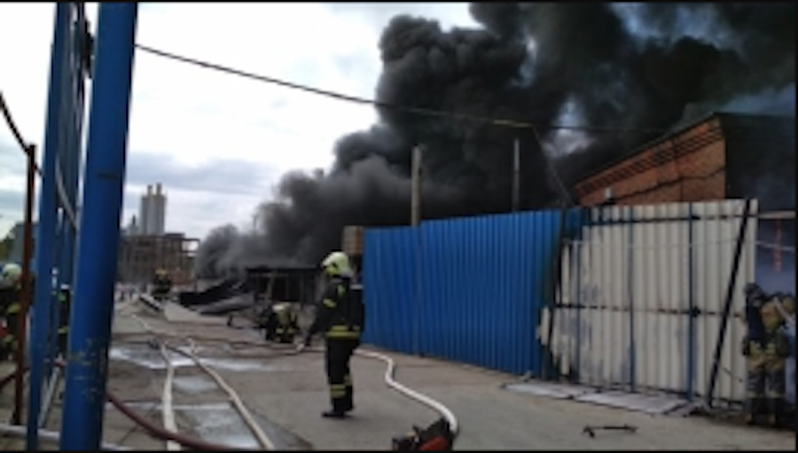 Пожар возле ТЭЦ в подмосковном Дзержинском ликвидирован