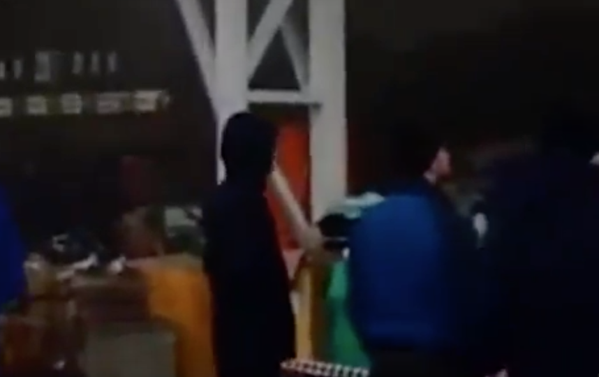 Пожар на рынке "Садовод" в Москве. Фото Скриншот Youtube