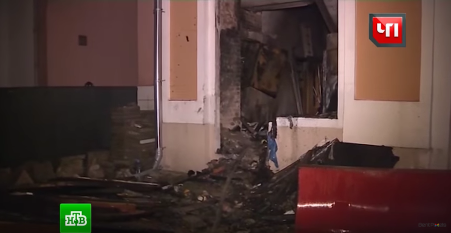 Место происшествия. Фото Скриншот Youtube