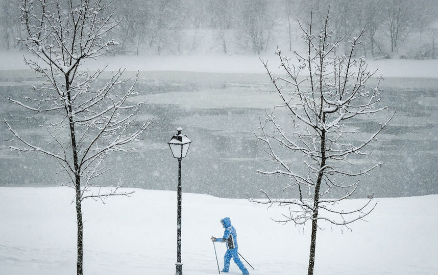 Зимняя Москва. Фото AFP