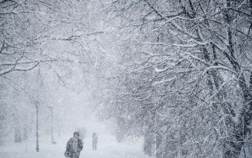 Зимняя Москва. Фото AFP
