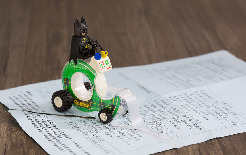 Лего-Бэтмен. Фото Рик Це, фотограф из Гонконга.