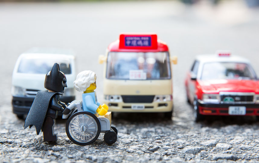 Лего-Бэтмен. Фото Рик Це, фотограф из Гонконга