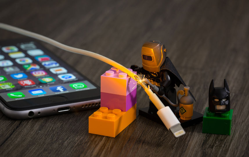 Лего-Бэтмен. Фото Рик Це, фотограф из Гонконга.