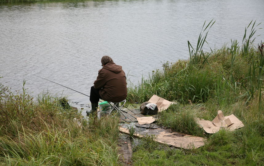 Столичная рыбалка. Фото Василий Кузьмичёнок