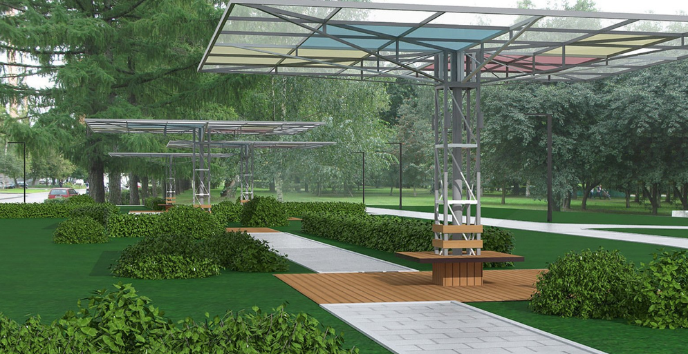 Парк имени Святослава Федорова, проектное решение. Фото mos.ru