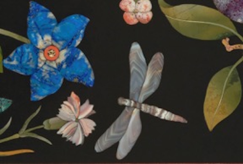 Столешница второй половины XVII века с мозаиками pietre dure. Фото фото предоставлено ГМИИ им. А. С. Пушкина