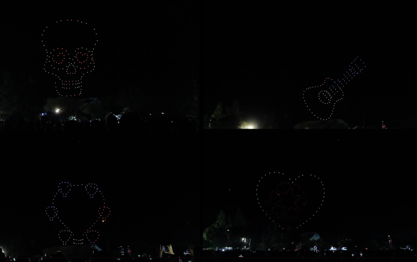 С помощью дронов можно создавать невероятные картины и устраивать представления. Фото предоставлено героем публикации | Рассел Климас