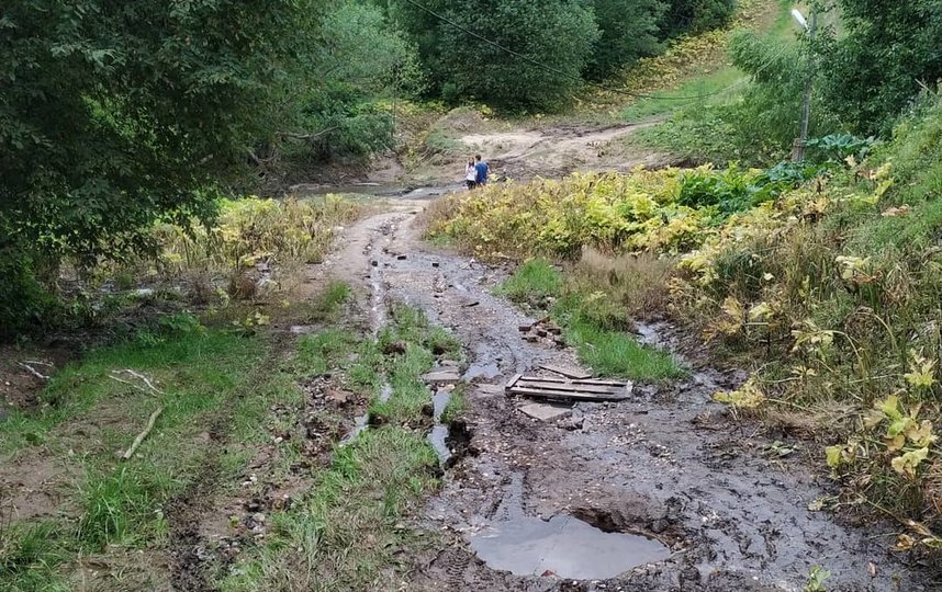 Руза после стихии. Фото скриншот https://www.instagram.com/madam_kvasova/?hl=ru