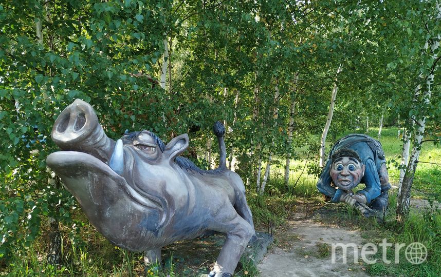 В Музее сказок под открытым небом можно увидеть около 80 любимых с детства сказочных персонажей. Фото Ольга Кабанова., "Metro"