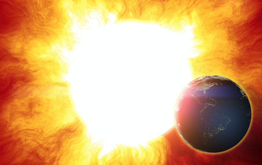 Земля исчезнет примерно через 6 млрд лет. Фото iStock