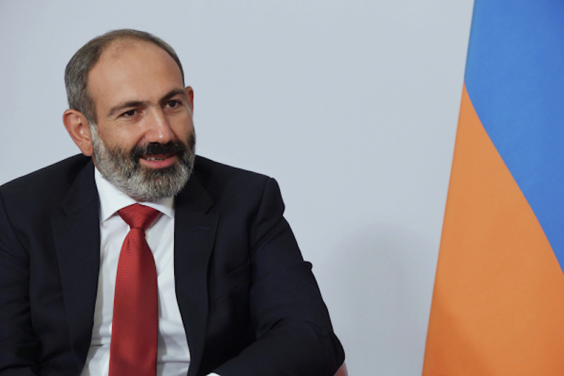 Прибывшего в Москву Пашиняна встретил волк Забивака