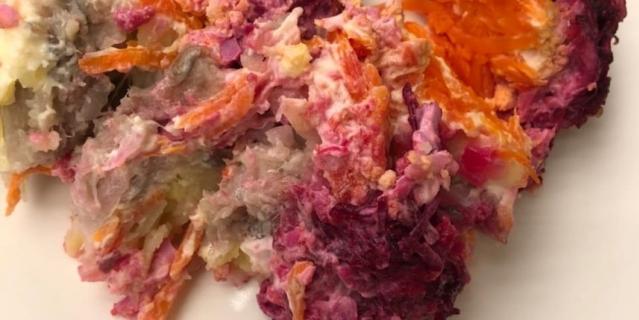 Сельдь под шубой, "Братья Караваевы".