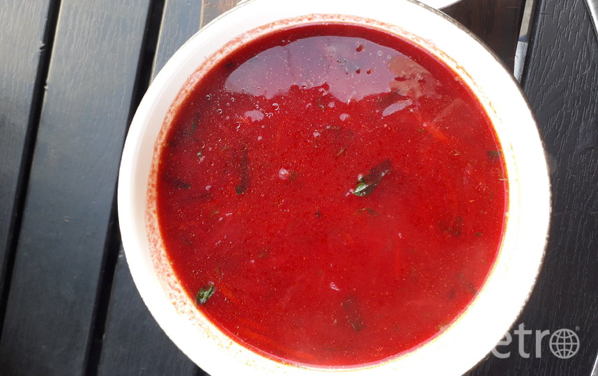 Борщ с уткой. Фото Мария Позина, "Metro"