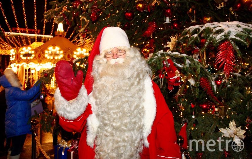 Санта в столице. Фото Василий Кузьмичёнок, "Metro"