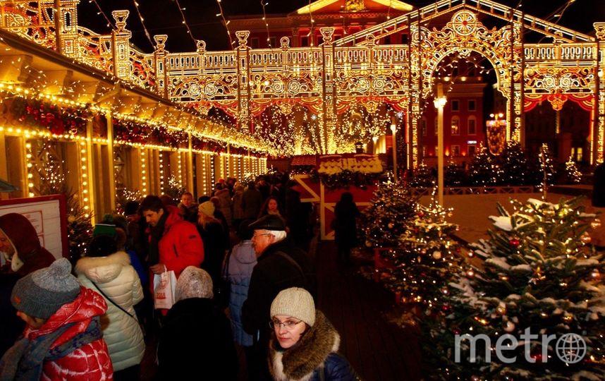 Санта в столице. Фото Василий Кузьмичёнок, "Metro"